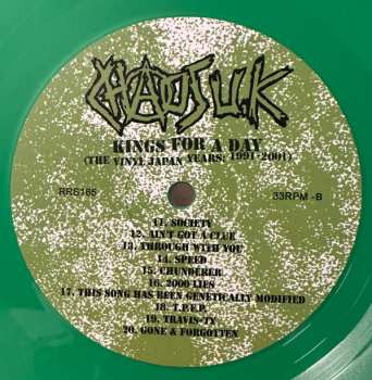LP Chaos UK: Kings For A Day (The Vinyl Japan Years: 1991 - 2001) CLR | LTD