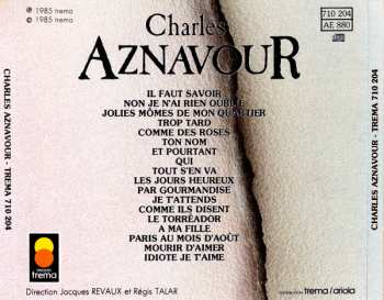 CD Charles Aznavour: Charles Aznavour