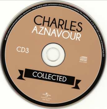 3CD/Box Set Charles Aznavour: Collected