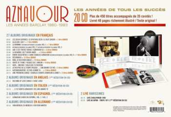 20CD/Box Set Charles Aznavour: Les Années Barclay 1960-1983