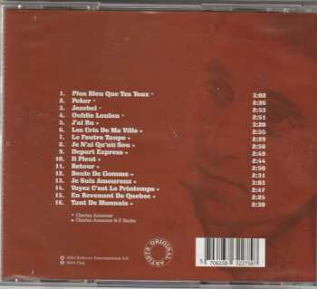 CD Charles Aznavour: Plus Bleu Que Tes Yeux