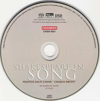 SACD Charles Bruffy: Shakespeare In Song