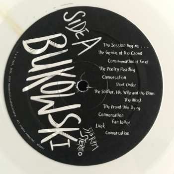 LP Charles Bukowski: Charles Bukowski Uncensored: Selections And Candid Conversations From The Run With The Hunted Session