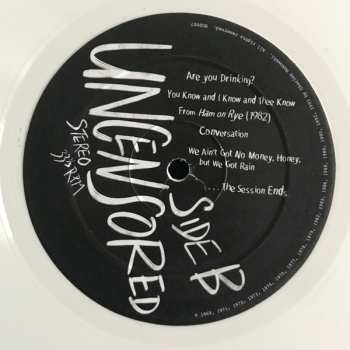 LP Charles Bukowski: Charles Bukowski Uncensored: Selections And Candid Conversations From The Run With The Hunted Session