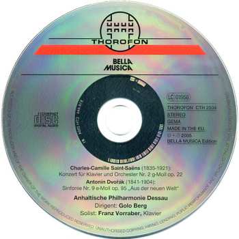 CD Antonín Dvořák: Konzert Für Klavier Und Ochester Nr. 2 G-Moll Op. 22 / Sinfonie Nr. 9 E-Moll Op. 95 "Aus Der Neuen Welt"