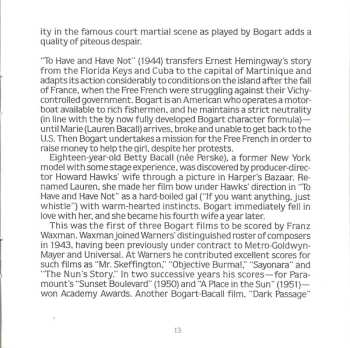 CD National Philharmonic Orchestra: Casablanca - Classic Film Scores For Humphrey Bogart