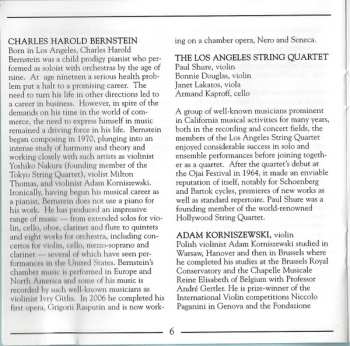 CD Charles Harold Bernstein: Chamber Music