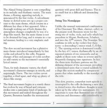 CD Charles Harold Bernstein: Chamber Music