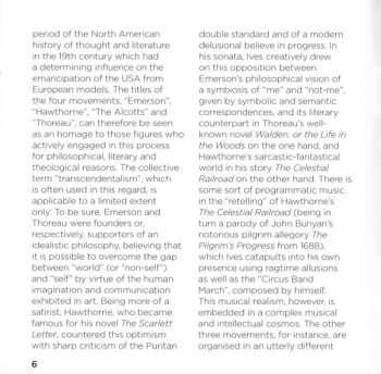 CD Charles Ives: Concord Sonata