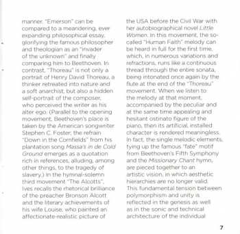 CD Charles Ives: Concord Sonata