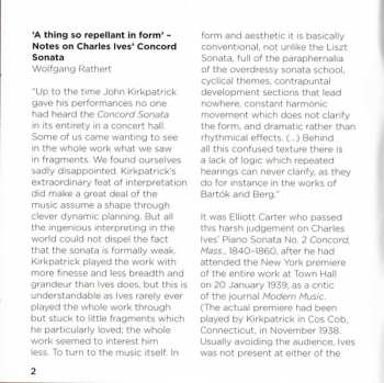 CD Charles Ives: Concord Sonata