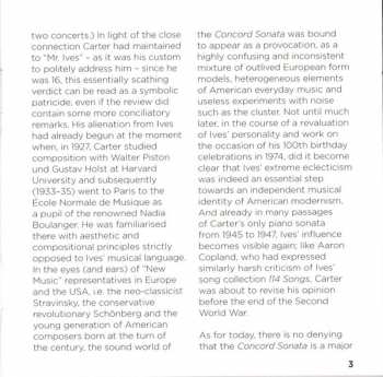 CD Charles Ives: Concord Sonata