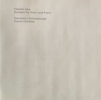 CD Charles Ives: Sonatas For Violin And Piano