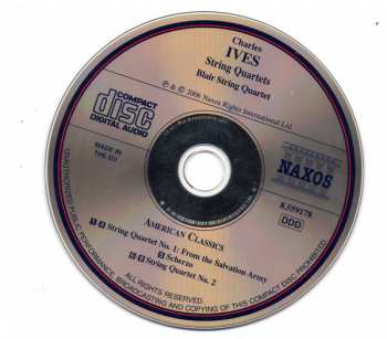 CD Charles Ives: String Quartets