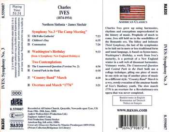 CD Northern Sinfonia: Symphony No. 3 • Washington's Birthday • Two Contemplations