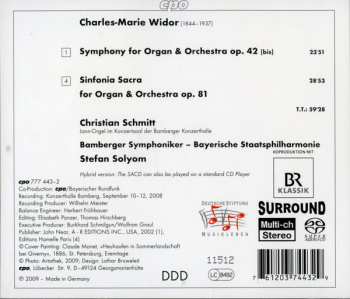 SACD Bamberger Symphoniker: Organ Symphonies Opp. 42 & 81