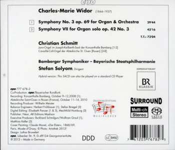 SACD Bamberger Symphoniker: Organ Symphonies opp. 42,3 & 69