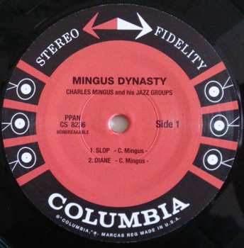 2LP Charles Mingus And His Jazz Group: Mingus Dynasty LTD