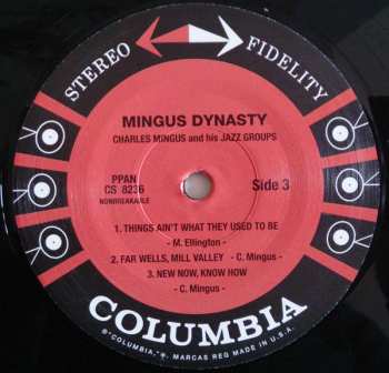 2LP Charles Mingus And His Jazz Group: Mingus Dynasty LTD