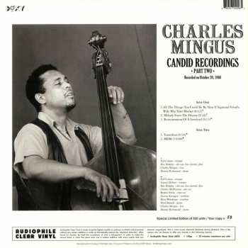 LP Charles Mingus: Candid Recordings ·Part Two· LTD | NUM | CLR
