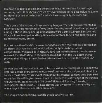 CD Charles Mingus: The Unique