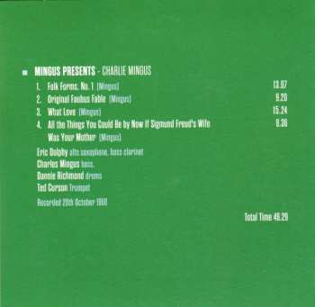 10CD/Box Set Charles Mingus: Milestones Of A Legend