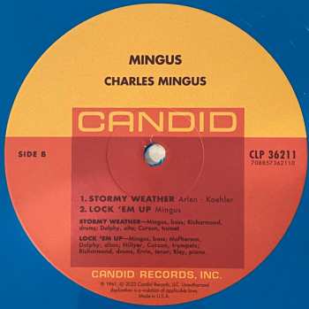 LP Charles Mingus: Mingus CLR
