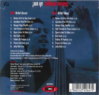 2CD Charles Mingus: Mingus Ah Um