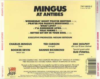 CD Charles Mingus: Mingus At Antibes