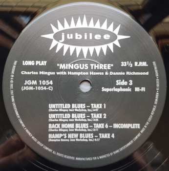2LP Charles Mingus: Mingus Three DLX