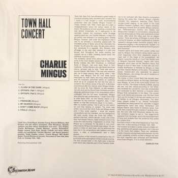 LP Charles Mingus: Town Hall Concert LTD | NUM | CLR