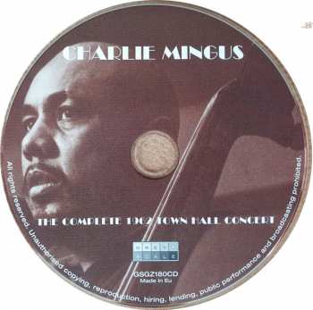 CD Charles Mingus: The Complete 1962 Town Hall Concert