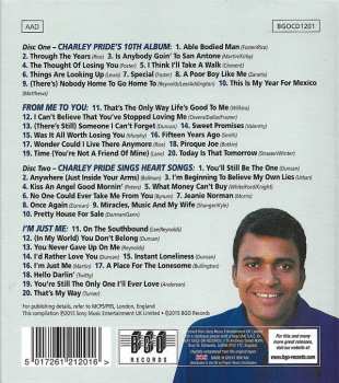 2CD Charley Pride: Charley Pride's 10th Album/From Me To You/Sings Heart Songs/I'm Just Me