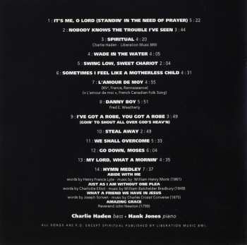 CD Charlie Haden: Steal Away - Spirituals, Hymns And Folk Songs