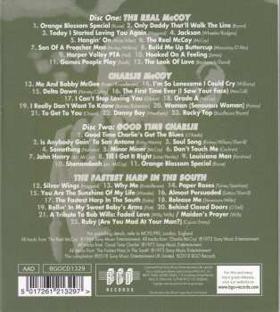 2CD Charlie McCoy: The Real McCoy / Charlie McCoy / Good Time Charlie / The Fastest Harp In The South