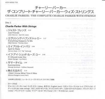 2CD Charlie Parker: Charlie Parker With Strings DLX | LTD