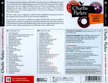 2CD Charlie Parker: The Complete Savoy Masters
