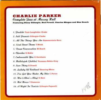 CD Charles Mingus: Complete Jazz At Massey Hall