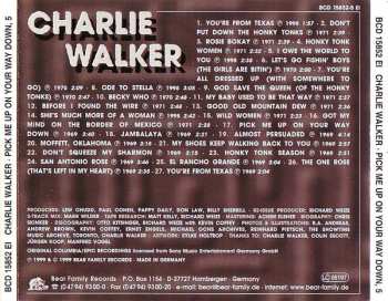 5CD/Box Set Charlie Walker: Pick Me Up On Your Way Down