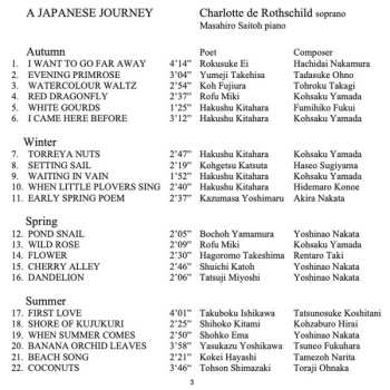 CD Charlotte De Rothschild: A Japanese Journey