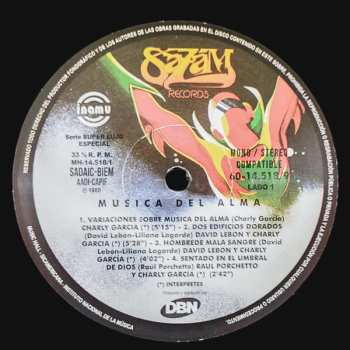 2LP Charly Garcia: Música Del Alma