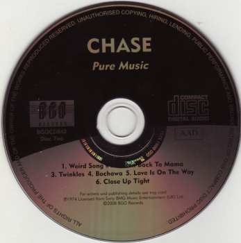 2CD Chase: Chase/Ennea/Pure Music