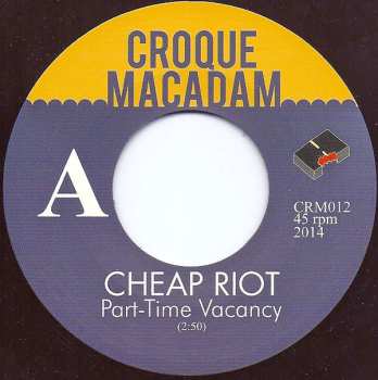 SP Cheap Riot: Part-Time Vacancy LTD