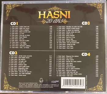 4CD Cheb Hasni: Hasni 20 Ans - 50 Titres Originaux Remasterisés