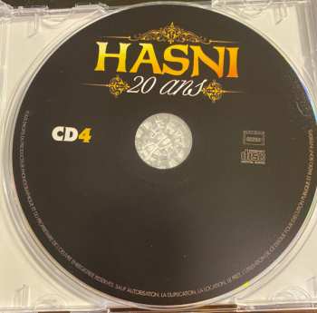 4CD Cheb Hasni: Hasni 20 Ans - 50 Titres Originaux Remasterisés