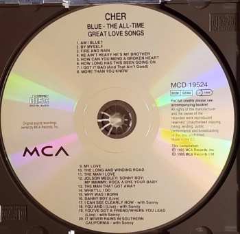 CD Cher: Blue - The All - Time Great Love Songs