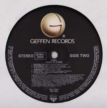 LP Cher: Heart Of Stone