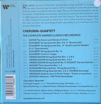 13CD/Box Set Cherubini-Quartett: The Complete Warner Classics Recordings
