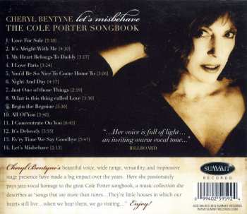 CD Cheryl Bentyne: Let´s Misbehave - The Cole Porter Songbook