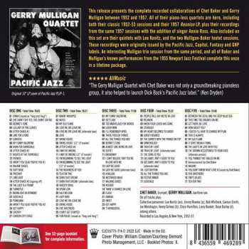 5CD Chet Baker and Gerry Mulligan: The Complete Recordings 1952-1957